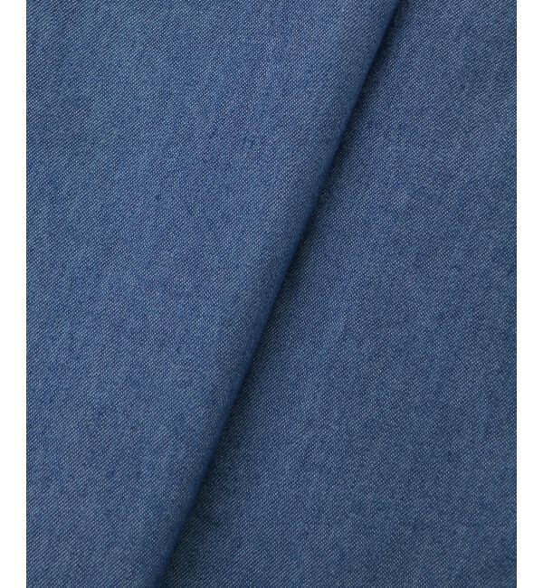  「デニムフリルブラウス」|シャツ・ブラウス|