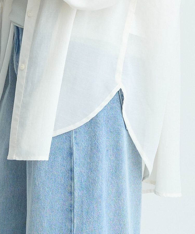 earth music&ecology「シアーシャツ」|シャツ・ブラウス|