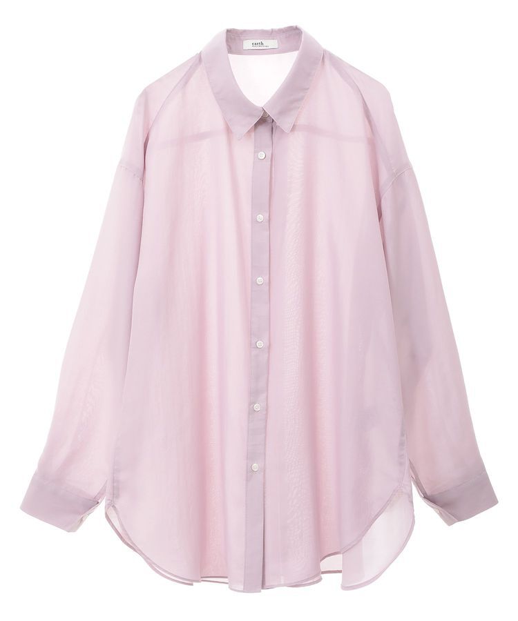 earth music&ecology「シアーシャツ」|シャツ・ブラウス|
