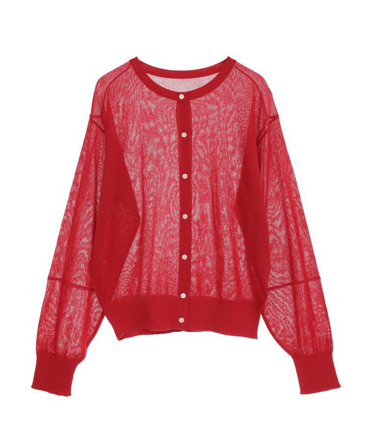 earth music&ecology「SET2点シアーニットプルオーバー＋カーディガン」|カーディガン|