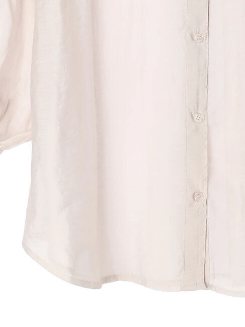 Green Parks「・ELENCARE　DUE　シアーシャツチュニック」|チュニック|