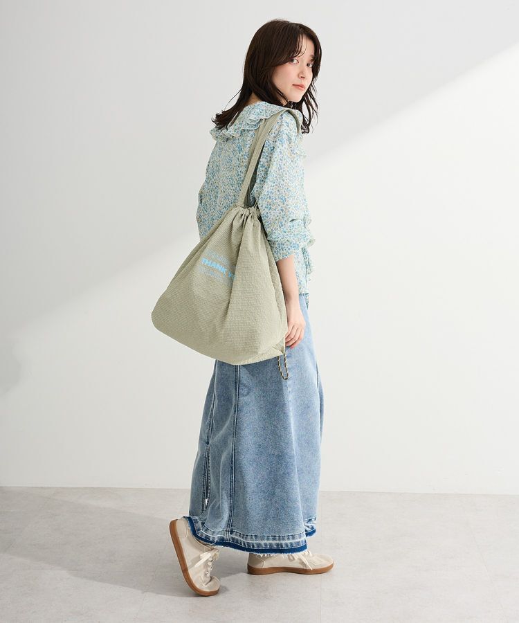 Green Parks「花柄フリルブラウス」|シャツ・ブラウス|