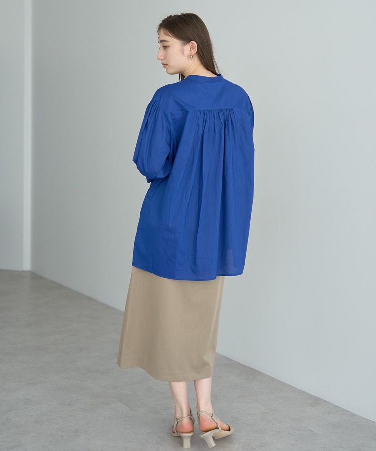 YECCA VECCA「【ORGABITS】ギャザーデザインシャツ」|シャツ・ブラウス|