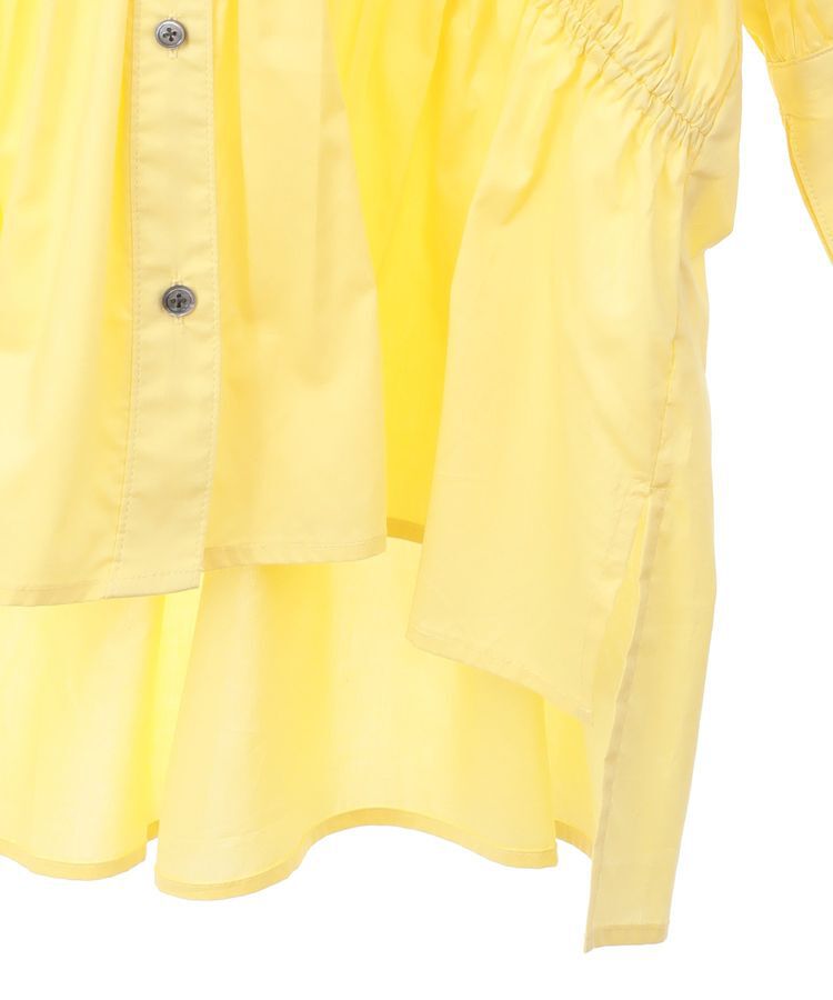 YECCA VECCA「【ORGABITS】ギャザーデザインシャツ」|シャツ・ブラウス|