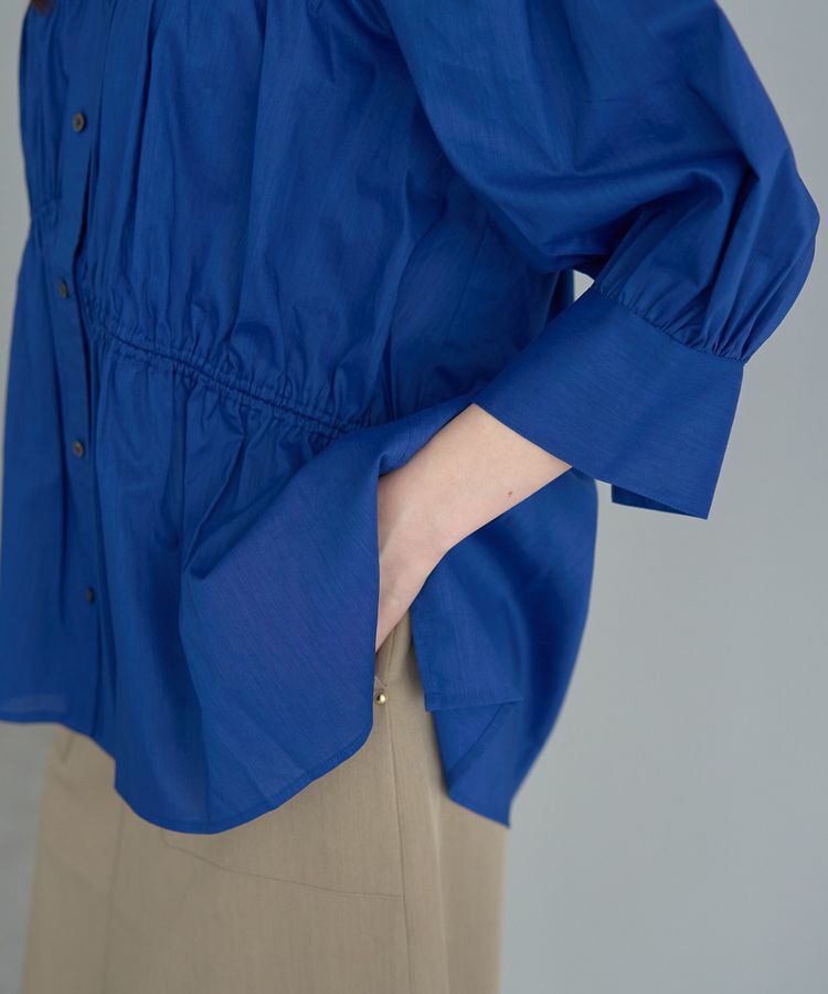 YECCA VECCA「【ORGABITS】ギャザーデザインシャツ」|シャツ・ブラウス|