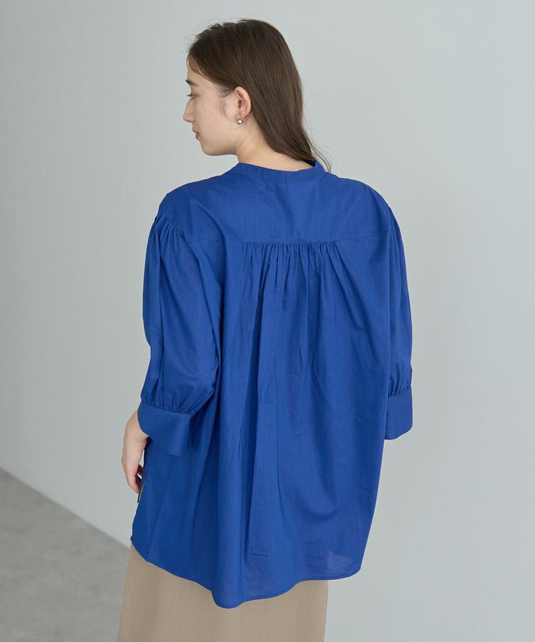 YECCA VECCA「【ORGABITS】ギャザーデザインシャツ」|シャツ・ブラウス|