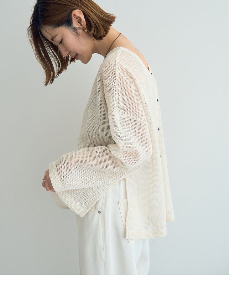 YECCA VECCA「2wayラメメッシュトップス」|Tシャツ・カットソー|