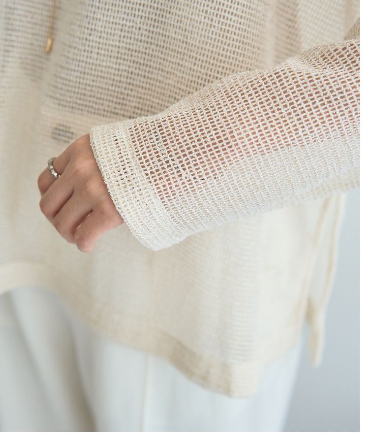 YECCA VECCA「2wayラメメッシュトップス」|Tシャツ・カットソー|