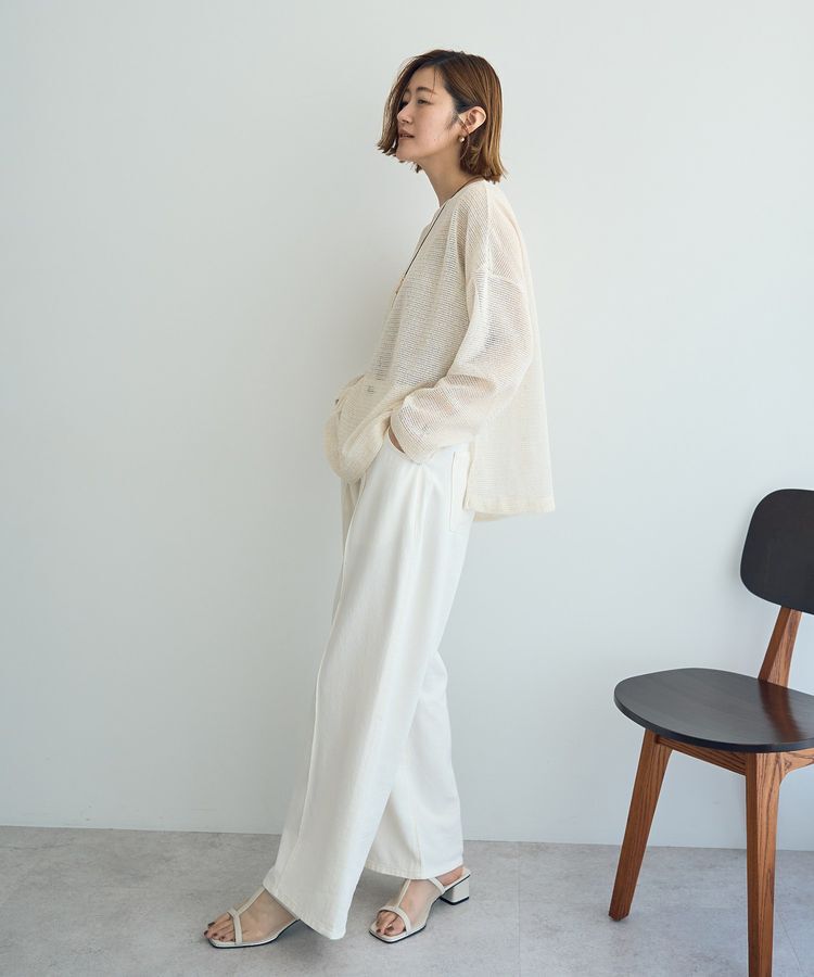 YECCA VECCA「2wayラメメッシュトップス」|Tシャツ・カットソー|