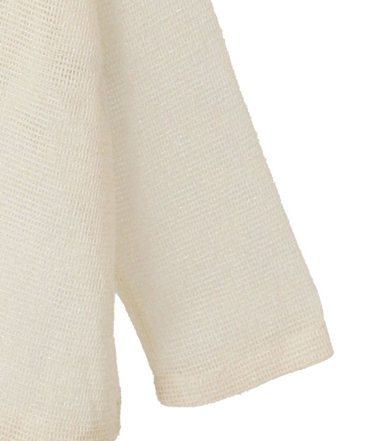 YECCA VECCA「2wayラメメッシュトップス」|Tシャツ・カットソー|