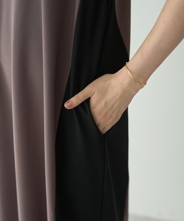 YECCA VECCA「2wayノースリーブカットワンピース」|ワンピース|