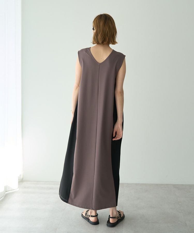 YECCA VECCA「2wayノースリーブカットワンピース」|ワンピース|