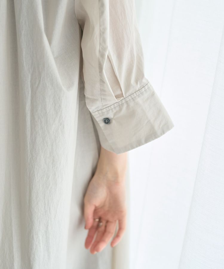 YECCA VECCA「ペーパータッチロングシャツ」|シャツ・ブラウス|