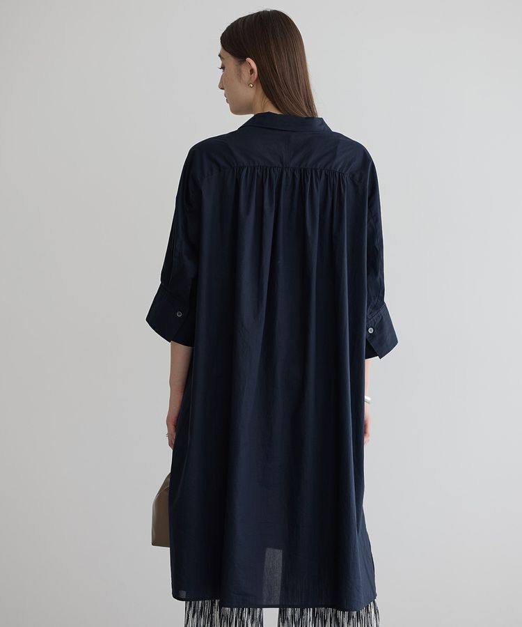 YECCA VECCA「ペーパータッチロングシャツ」|シャツ・ブラウス|