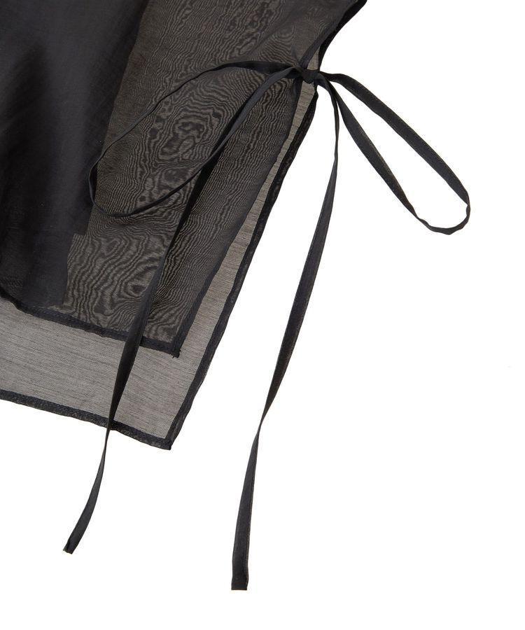 YECCA VECCA「サイドリボンシアーレイヤードプルオーバー」|Tシャツ・カットソー|