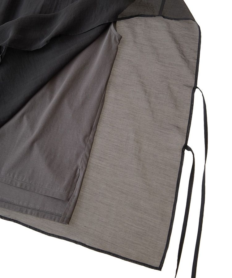 YECCA VECCA「サイドリボンシアーレイヤードプルオーバー」|Tシャツ・カットソー|