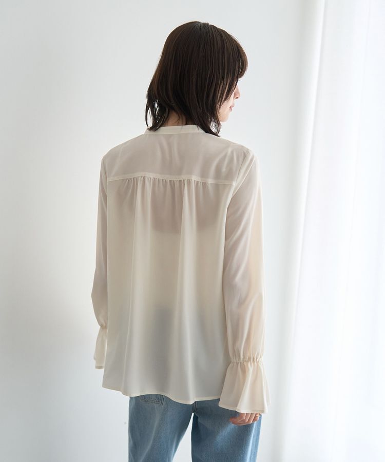 YECCA VECCA「フリルデザインブラウス」|シャツ・ブラウス|