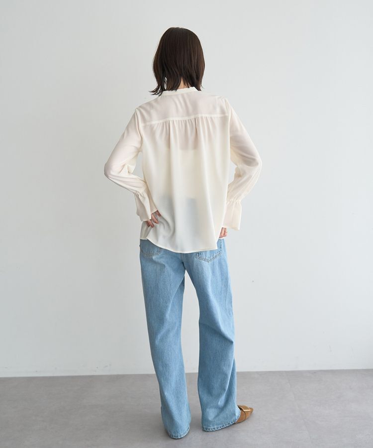 YECCA VECCA「フリルデザインブラウス」|シャツ・ブラウス|