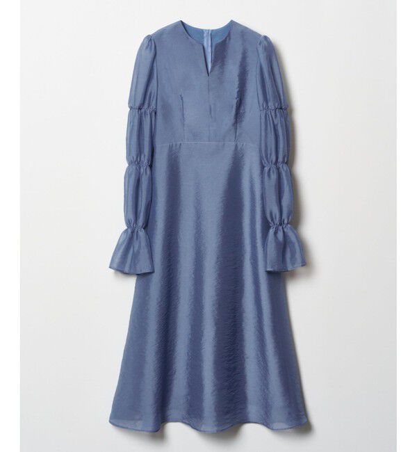 LOULOU WILLOUGHBY「【LOULOU WILLOUGHBY】ギャザーシフォンスリーブワンピース」|ワンピース|