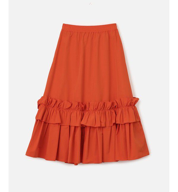 LOULOU WILLOUGHBY「【LOULOU WILLOUGHBY】ハイカウントパピヨンスカート」|フレア|