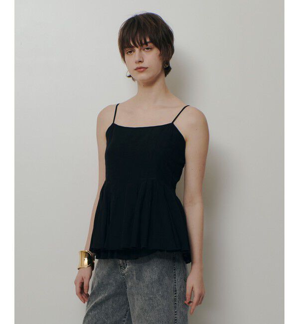 allureville「リライムローンペプラムキャミソール」|キャミソール|