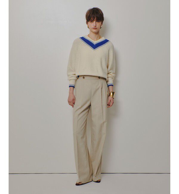 allureville「コットンブークレーチルデンニット」|ニット・セーター|