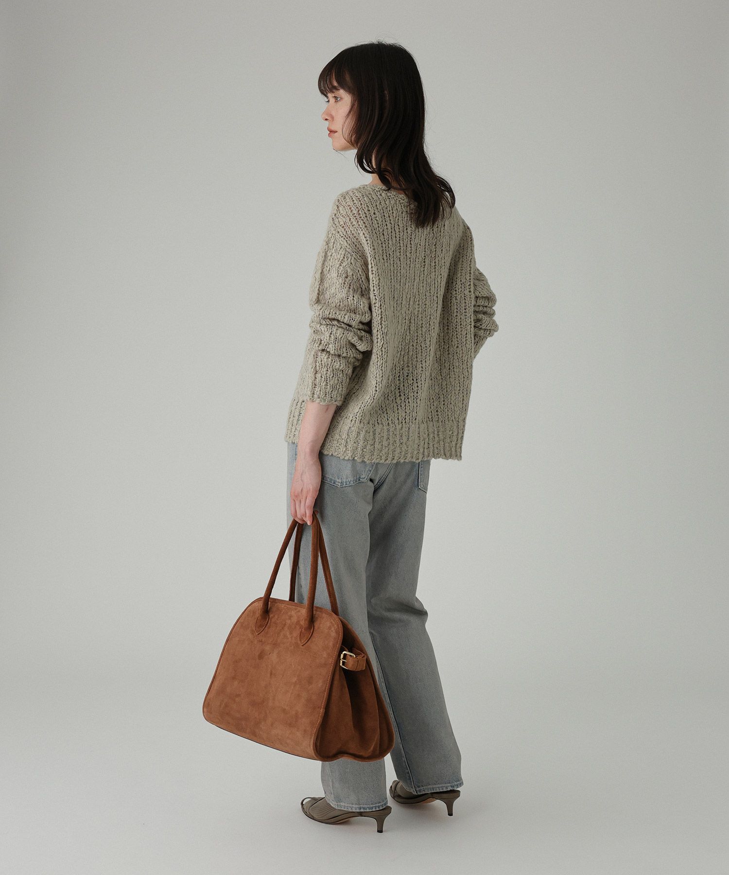 BABYLONE「ローゲージニット2WAYプルオーバー」|ニット・セーター|