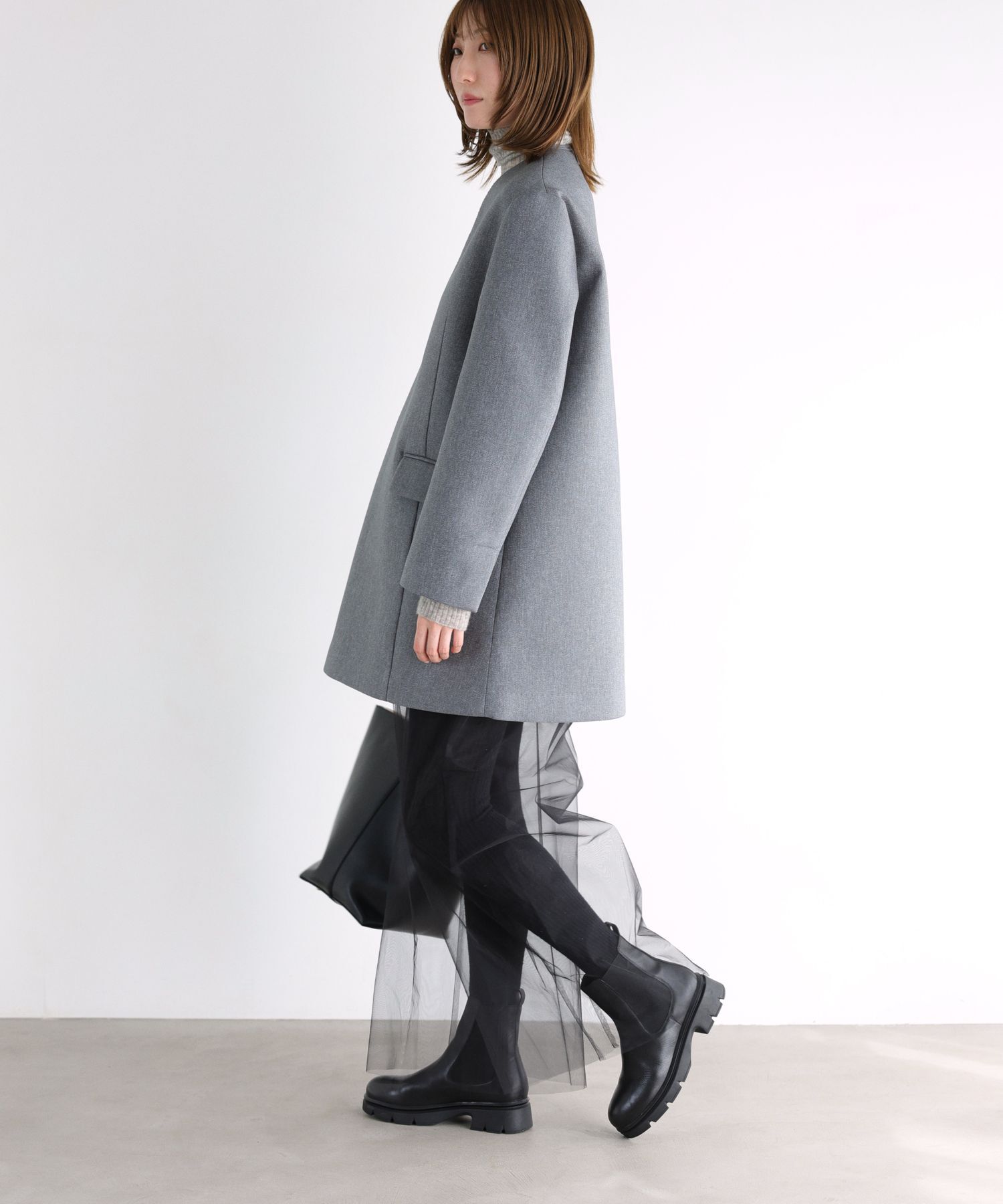 BABYLONE「ボンディングミニワンピース」|ワンピース|