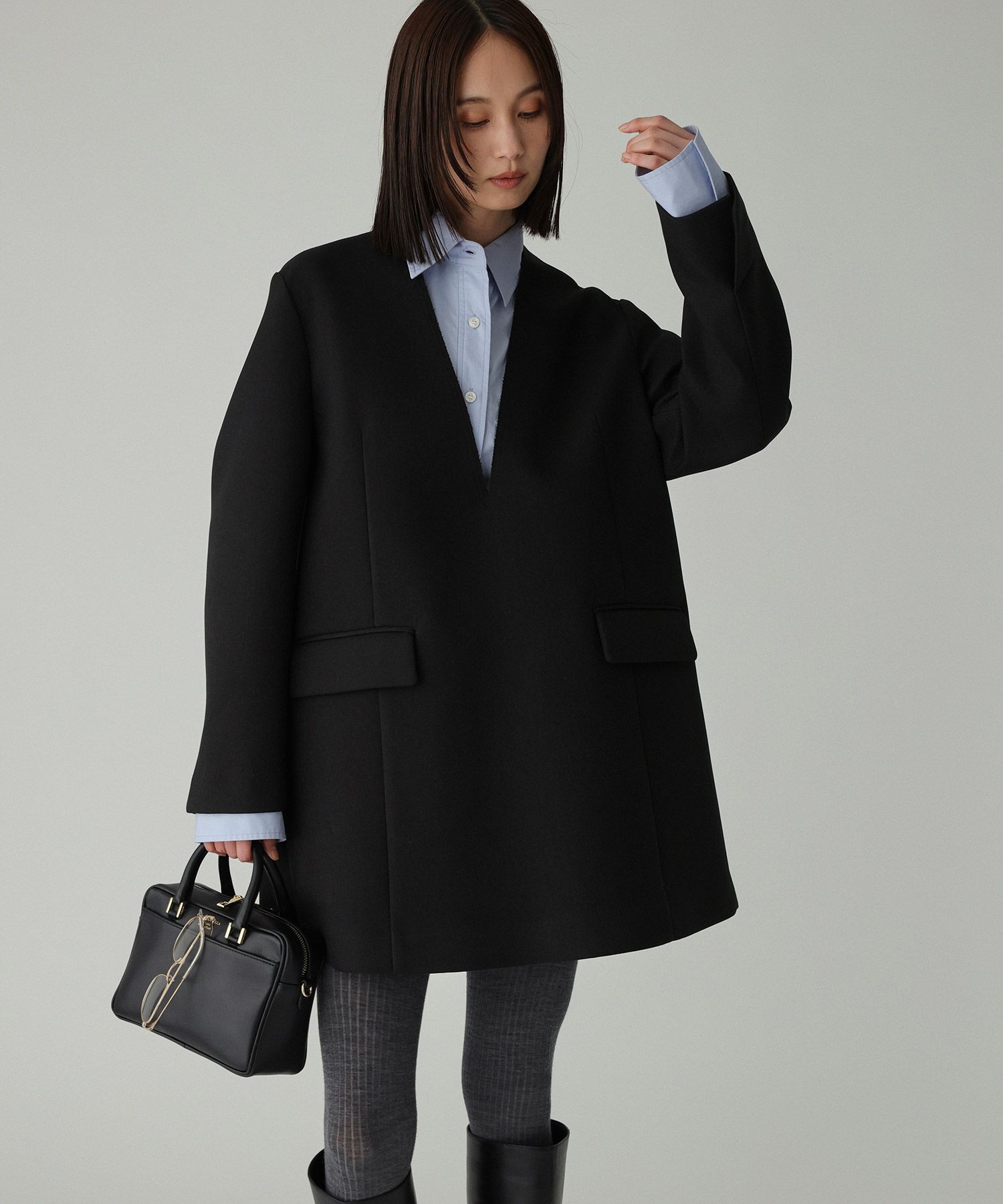 BABYLONE「ボンディングミニワンピース」|ワンピース|