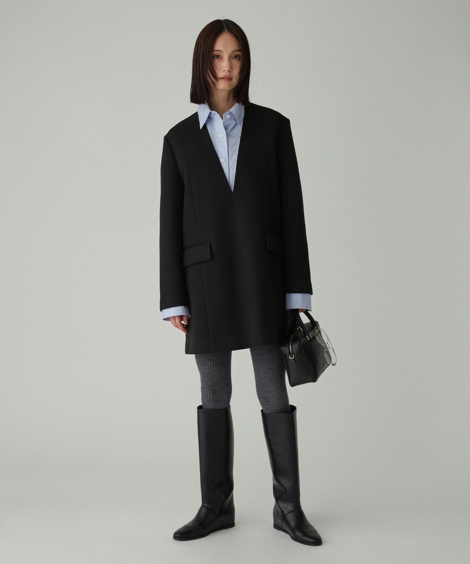 BABYLONE「ボンディングミニワンピース」|ワンピース|