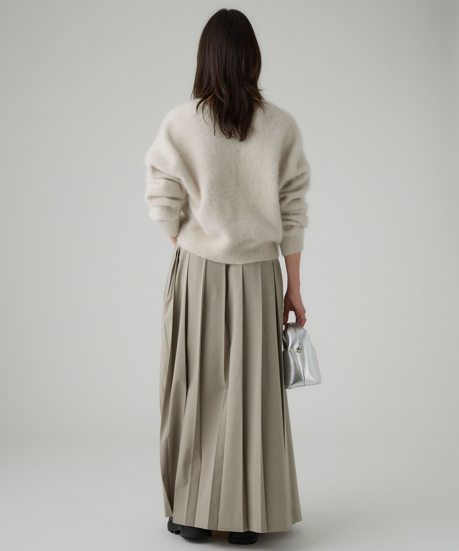 BABYLONE「プリーツフレアスカート」|スカート|