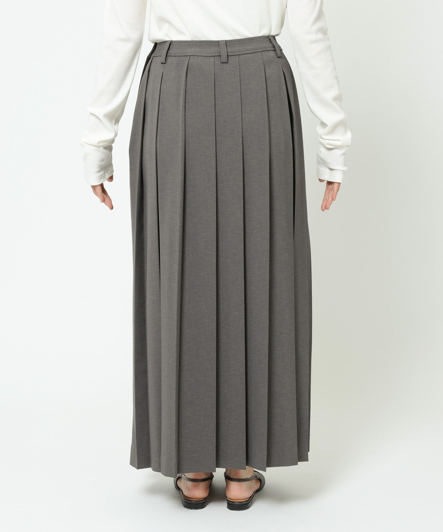 BABYLONE「プリーツフレアスカート」|スカート|