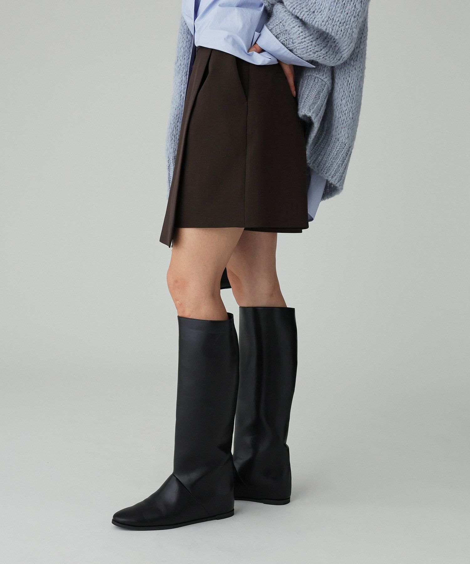 BABYLONE「ラップキュロットパンツ」|キュロット|