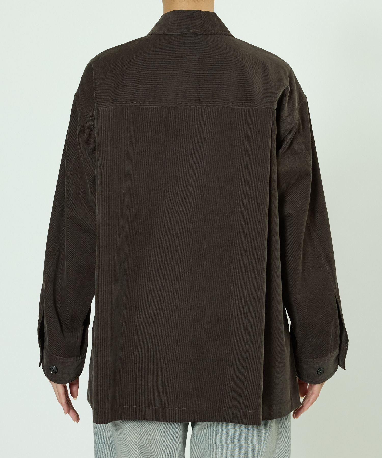 BABYLONE「コットンコーデュロイシャツ」|シャツ・ブラウス|