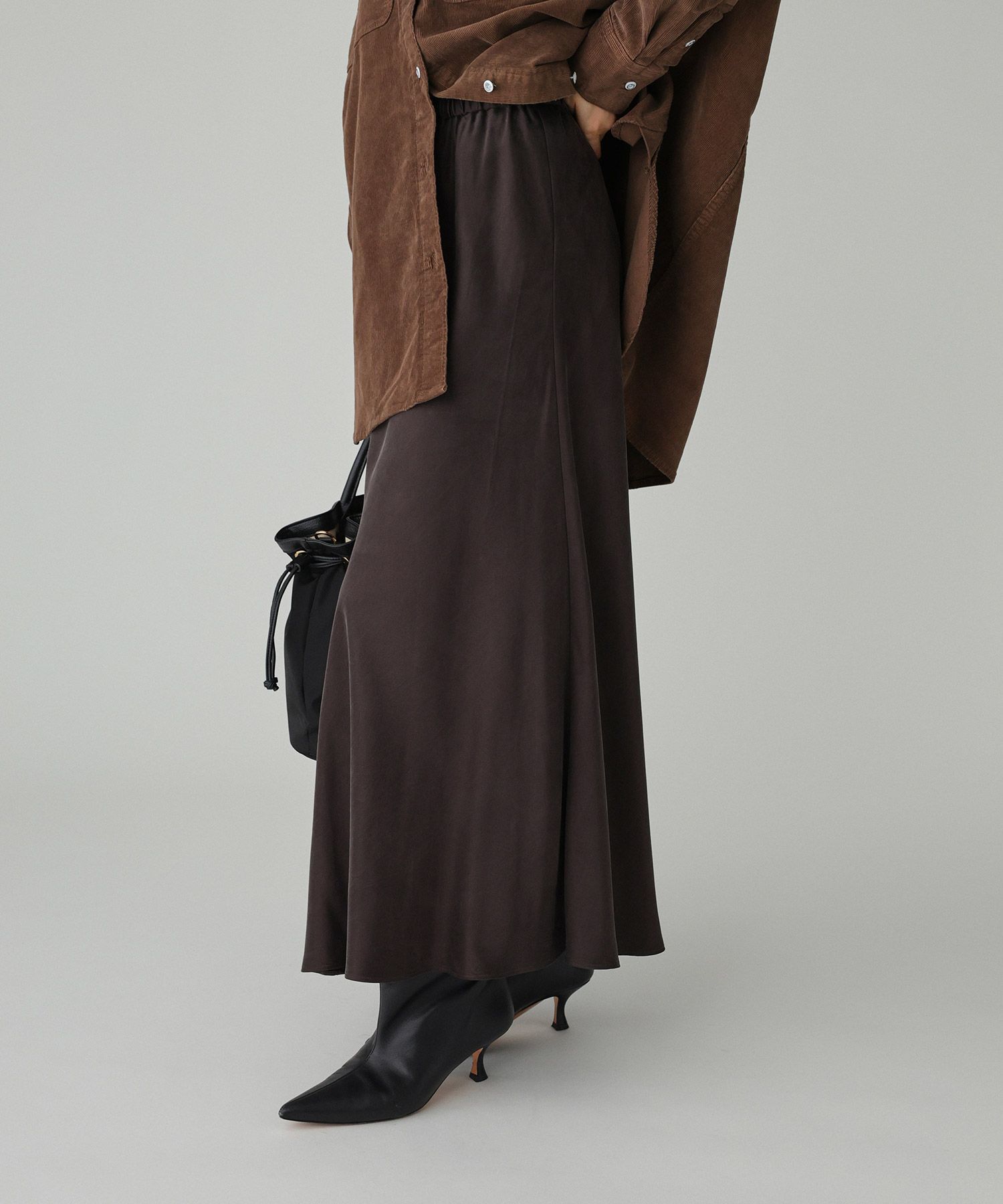 BABYLONE「キュプラバイヤススカート」|スカート|