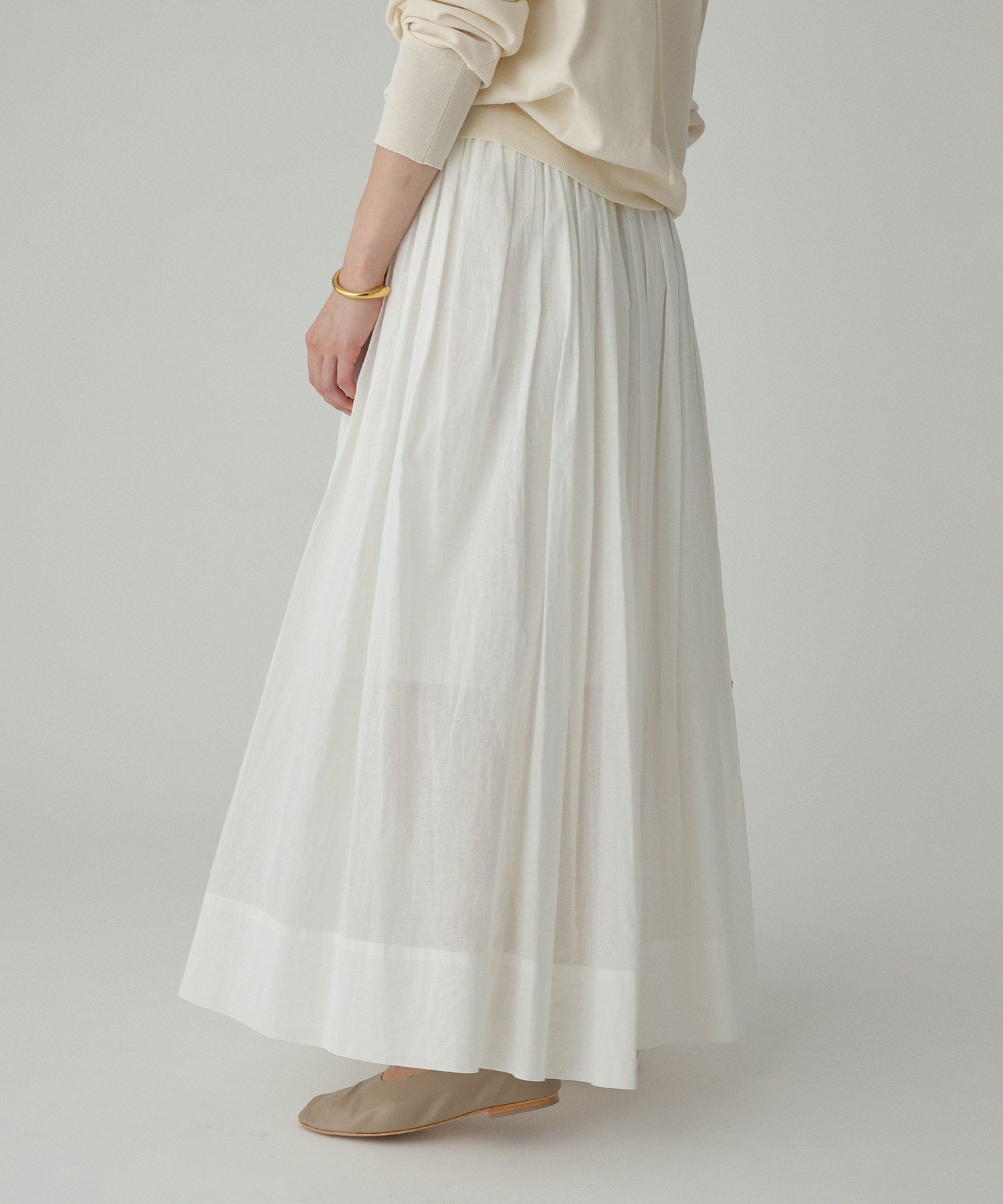 BABYLONE「シアーオーガンスカート」|スカート|