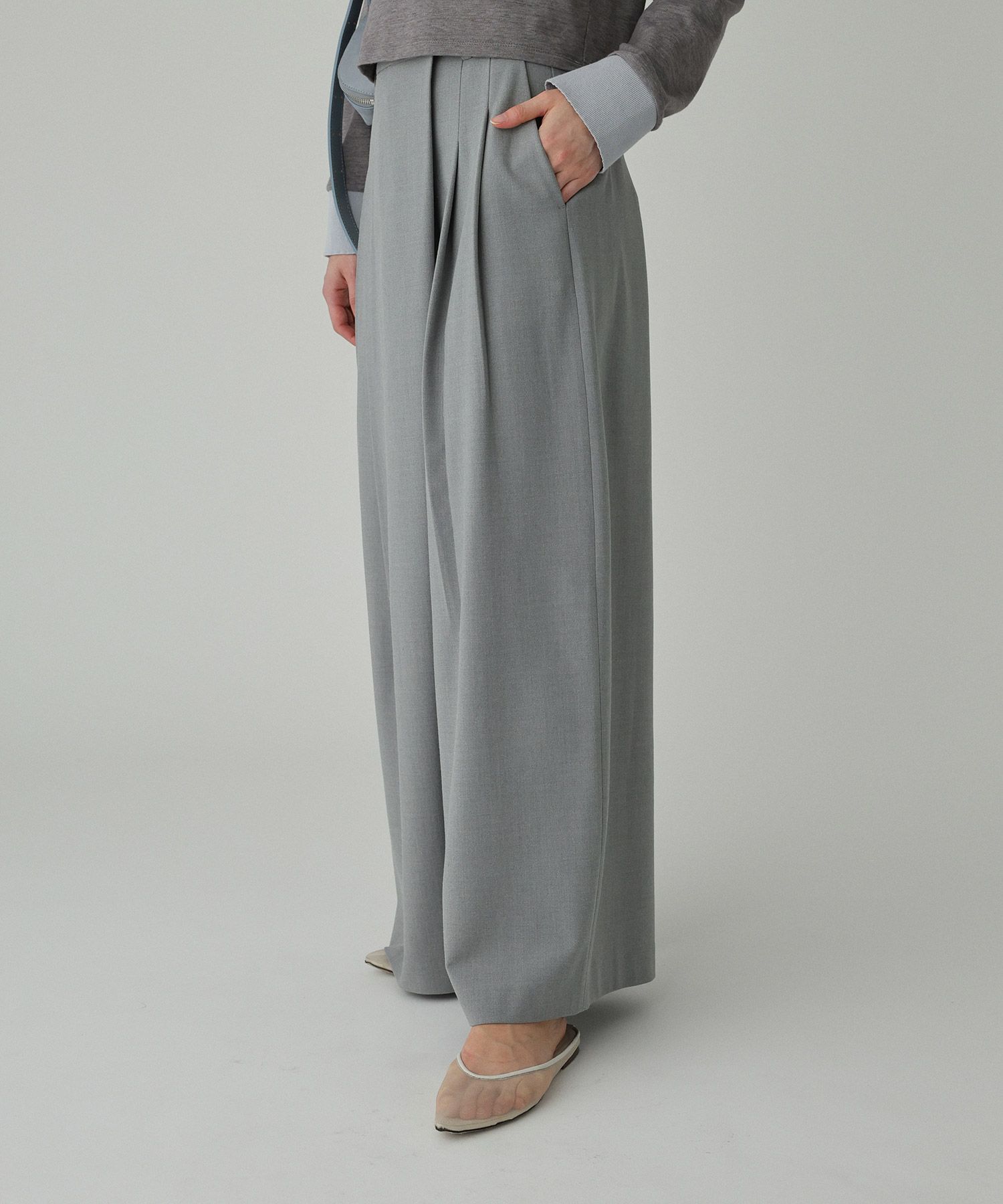 BABYLONE「デザインタックパンツ」|その他|