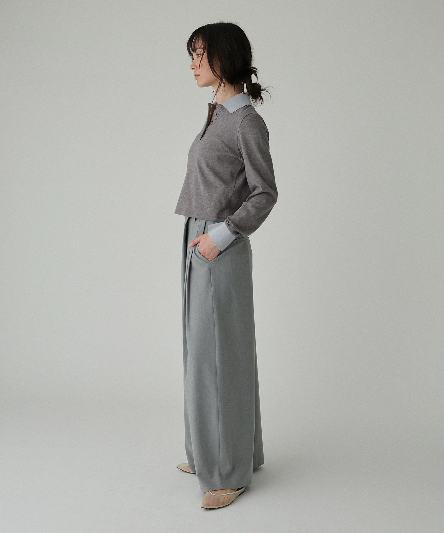 BABYLONE「デザインタックパンツ」|その他|