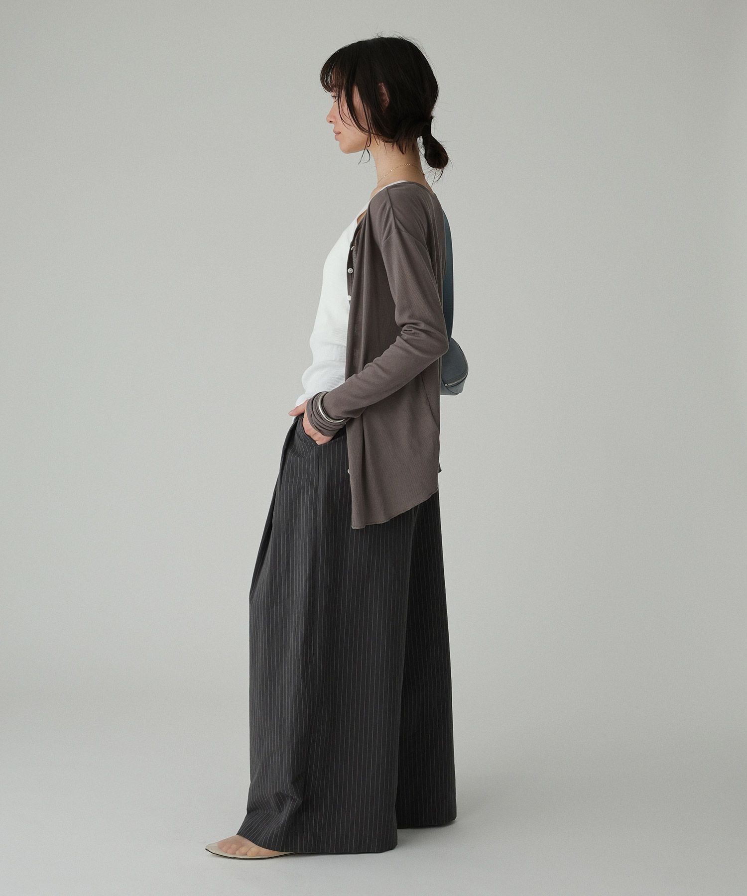 BABYLONE「【2WAY】シアーテレコプルオーバー」|Tシャツ・カットソー|