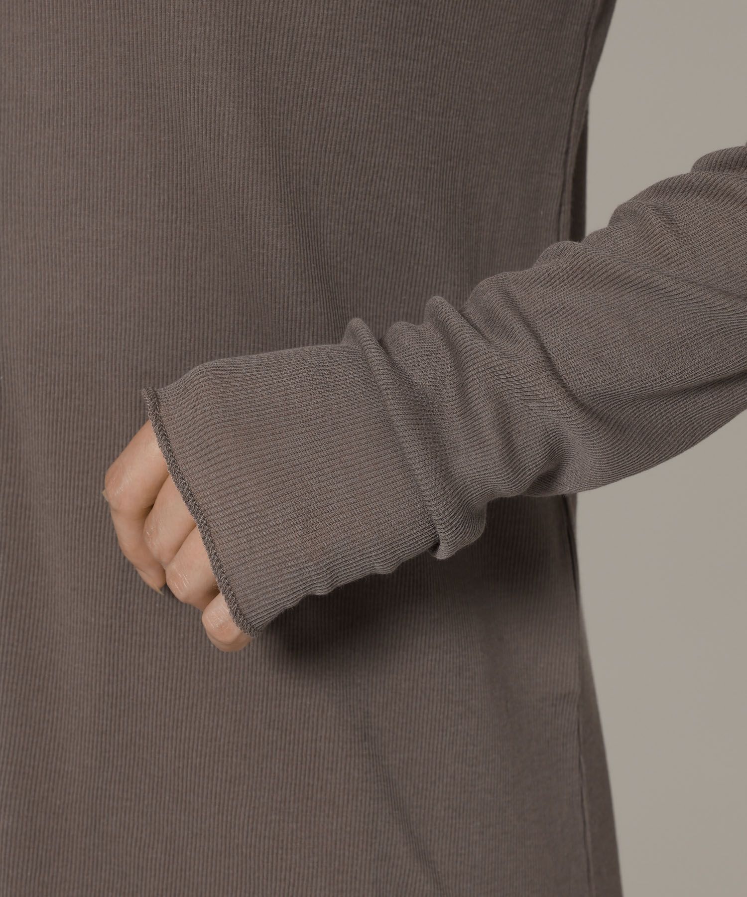 BABYLONE「【2WAY】シアーテレコプルオーバー」|Tシャツ・カットソー|