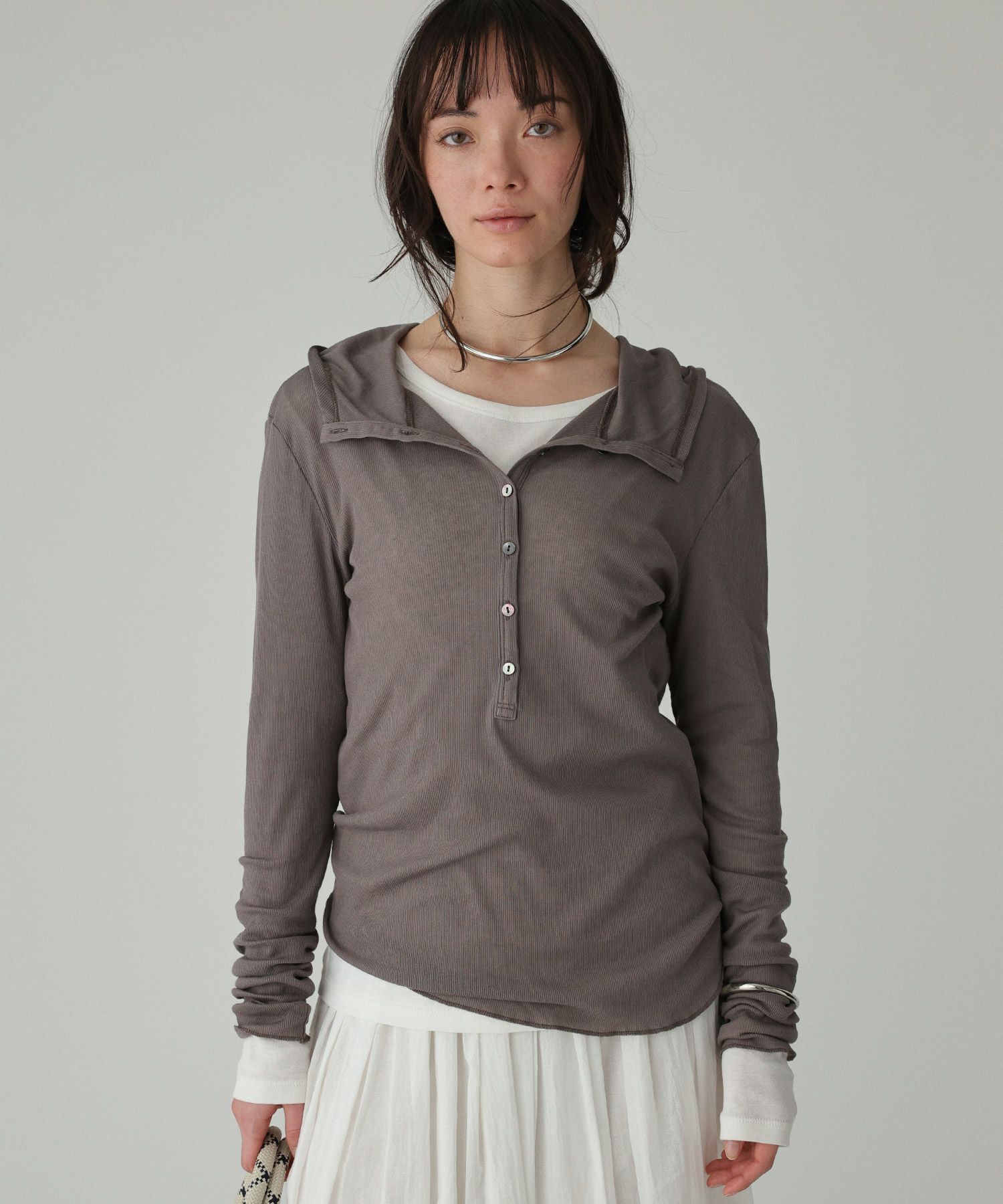 BABYLONE「シアーテレコフーディ」|Tシャツ・カットソー|ﾓｶ