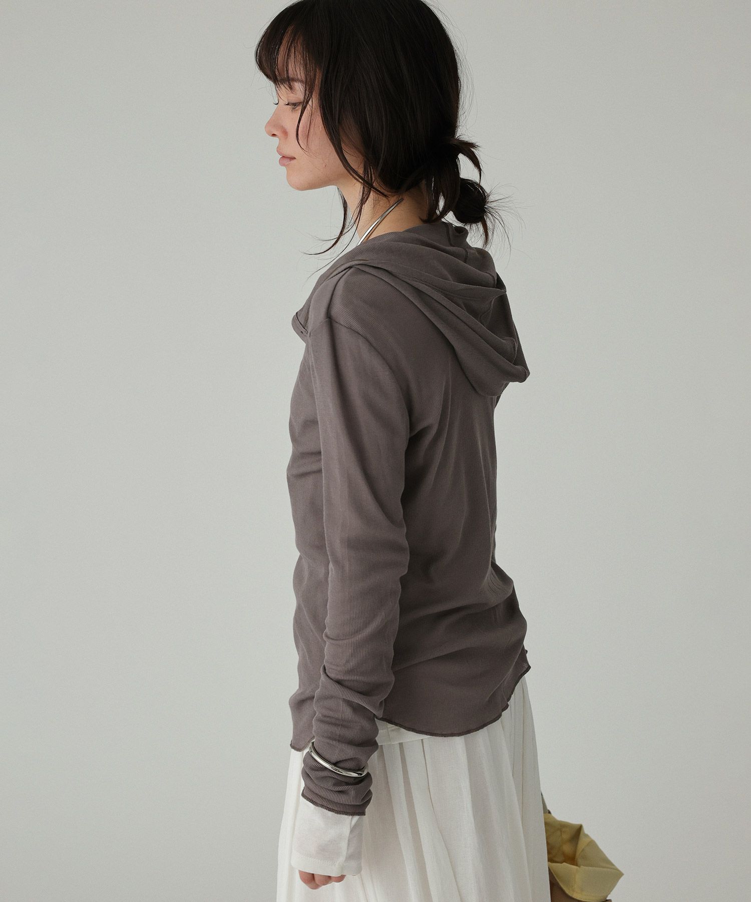 BABYLONE「シアーテレコフーディ」|Tシャツ・カットソー|