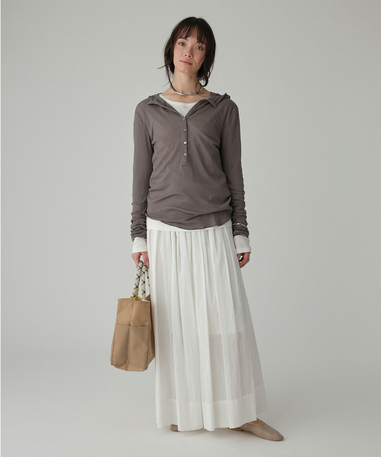 BABYLONE「シアーテレコフーディ」|Tシャツ・カットソー|