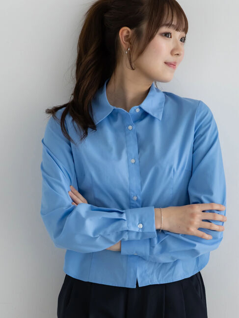 Te chichi「プリンセスラインクロップトシャツ」|シャツ・ブラウス|