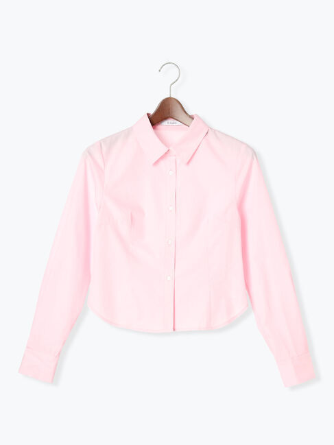 Te chichi「プリンセスラインクロップトシャツ」|シャツ・ブラウス|