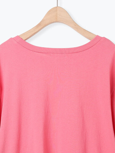 Samansa Mos2「袖タックTシャツ」|Tシャツ・カットソー|