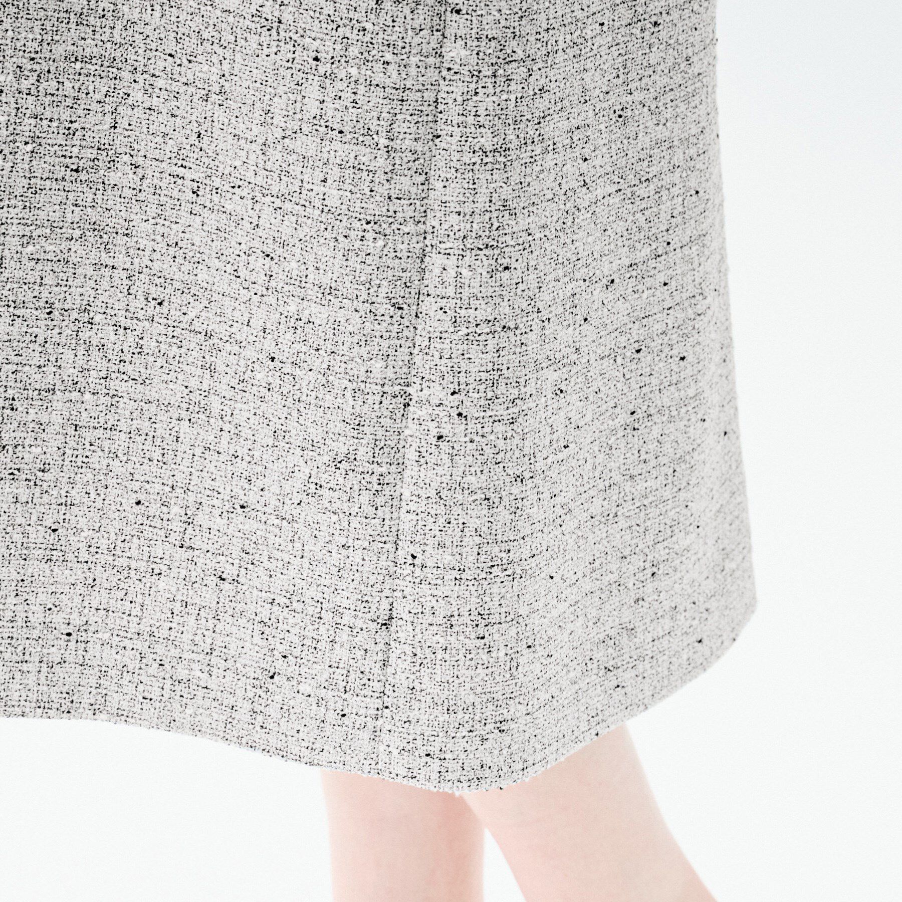 UNTITLED「【洗えるワンピース/カジュアル/ドレッシー】ツイード ジャンパースカート」|ワンピース|