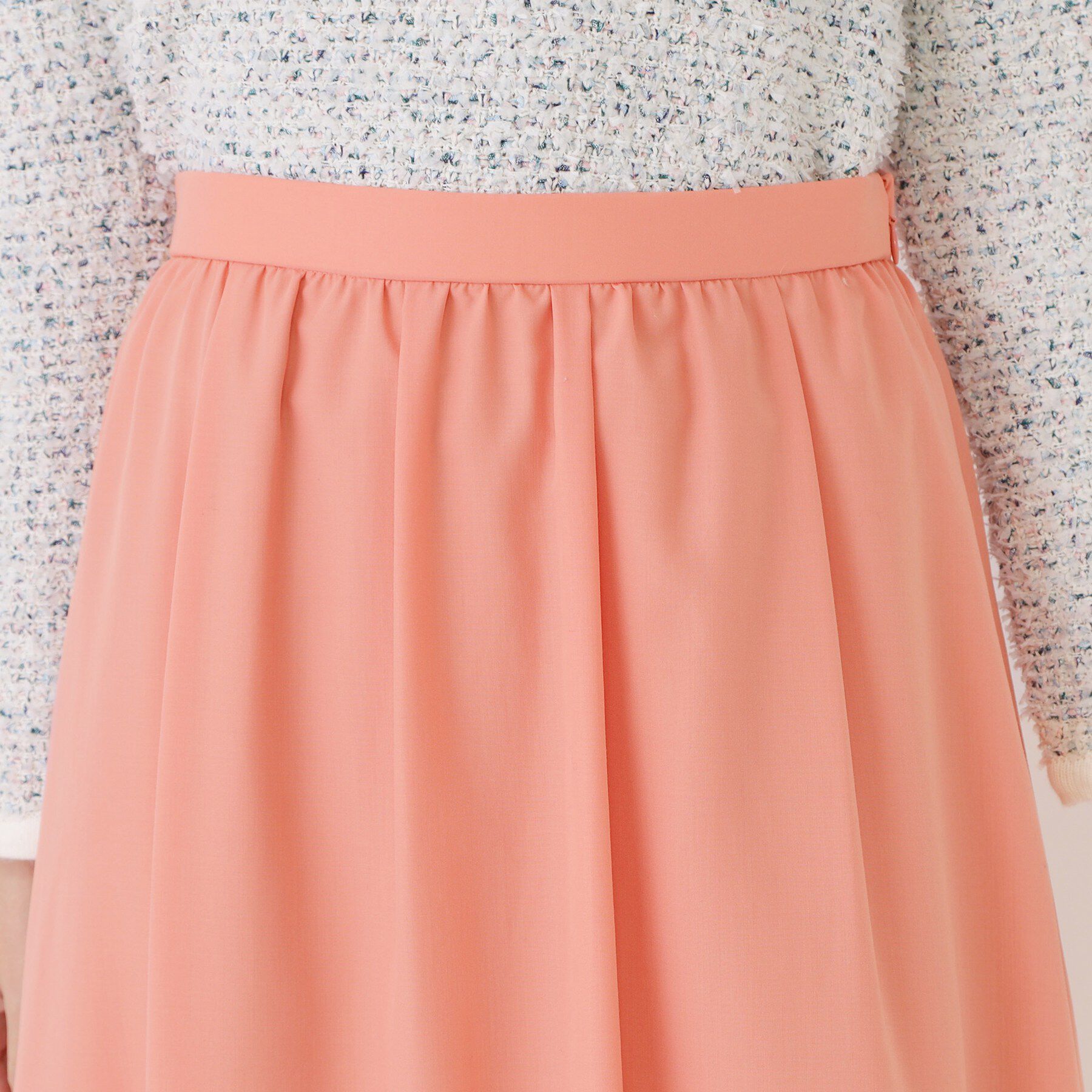 COUP DE CHANCE「【手洗い可／ウエストゴム】エアリーなフレアースカート」|スカート|