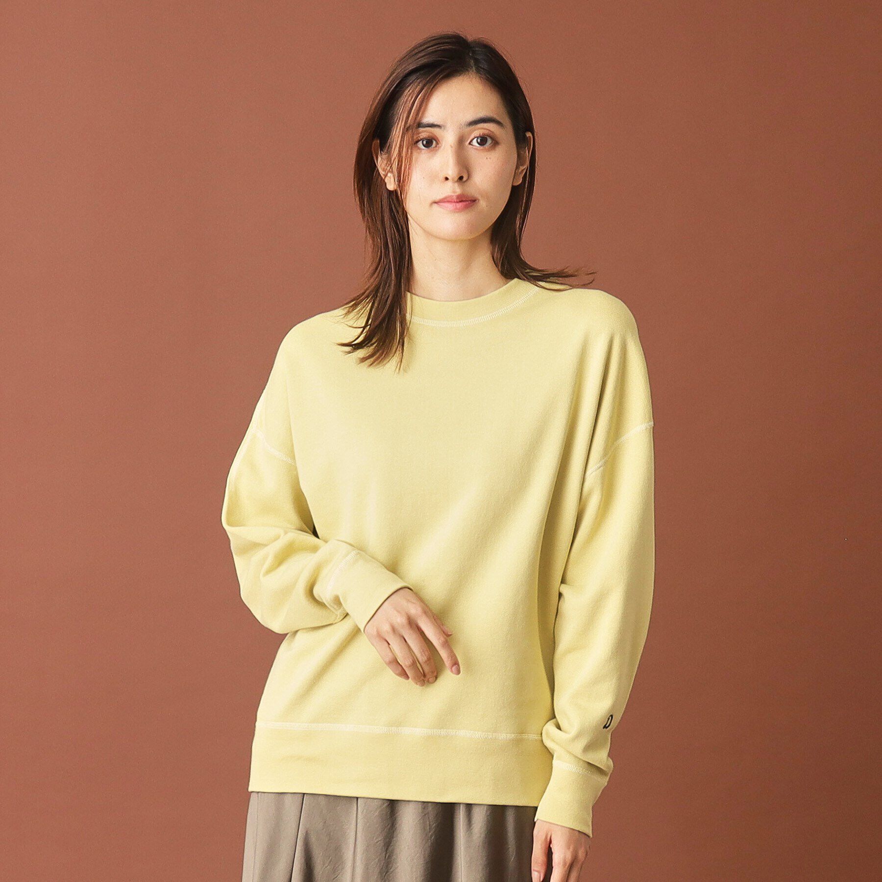 DRESSTERIOR「サスティナブルウラケコットンプルオーバー」|パーカー|