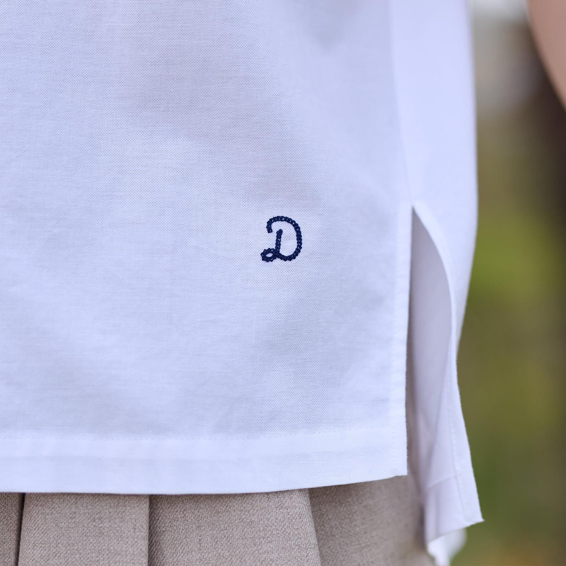 DRESSTERIOR「【日本製/コットン100％】バックフレアオックスシャツ」|シャツ・ブラウス|